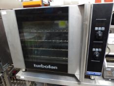 *Blueseal Turbofan oven - 4 shelf, single phase - from a national chain