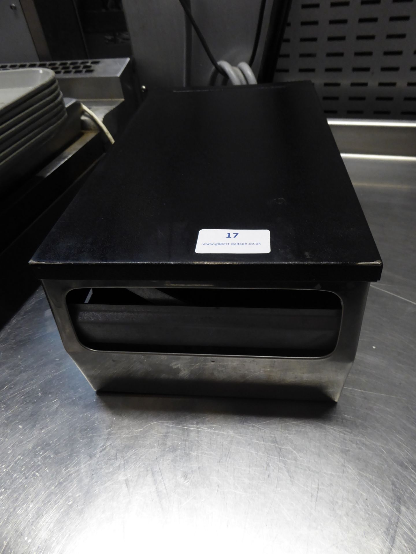 *black and S/S napkin dispenser - Image 2 of 2