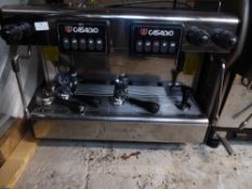 *Casadio by Gruppo Cimbali 2 group espresso coffee machine - with 2 steam wands and 1 hot water