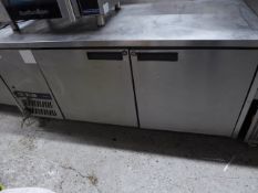 *Williams 2 door preptop fridge on castors 1820w x 770d x 850h