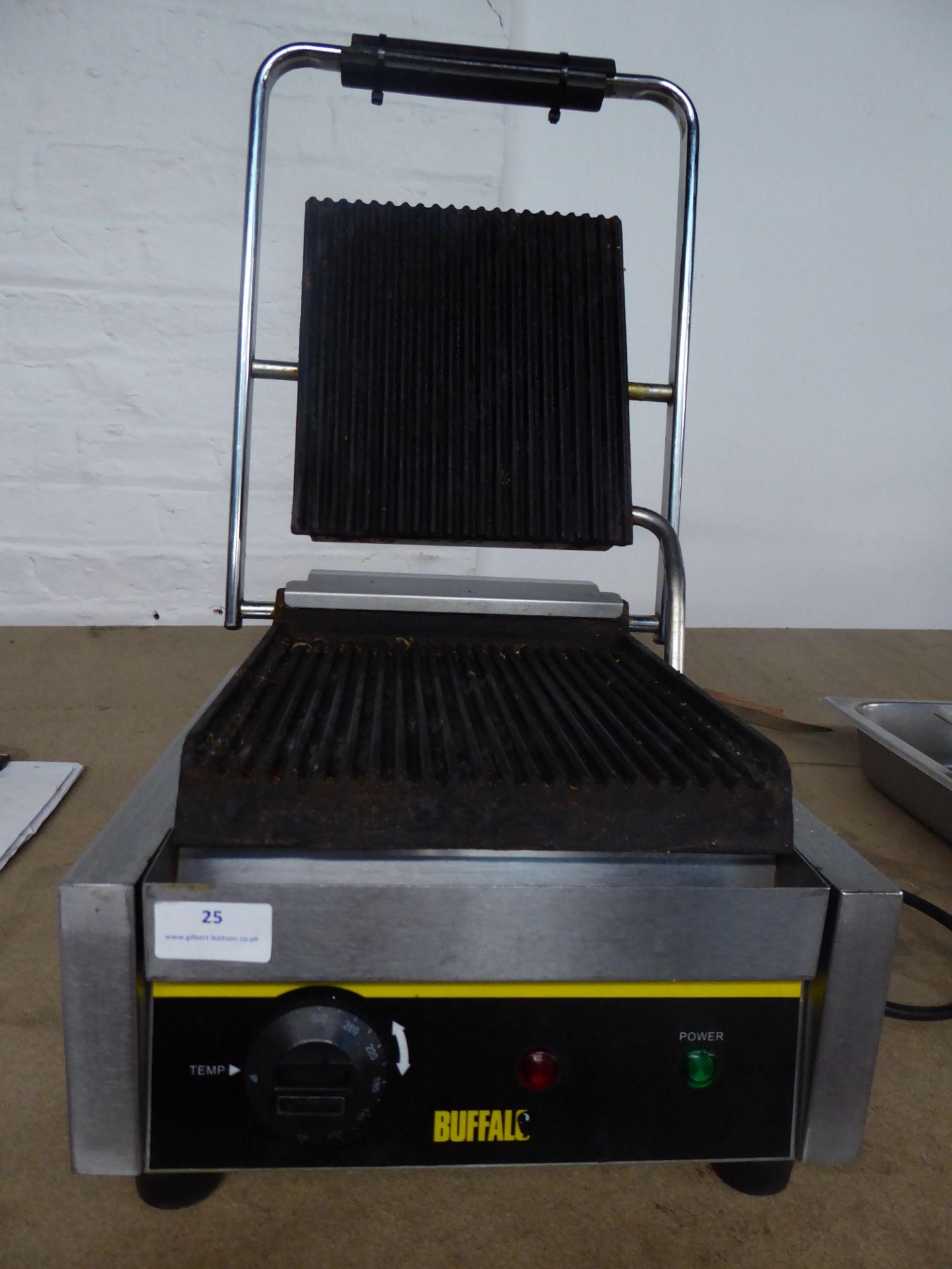 *Buffalo contact grill - in good condition - cooking area 220w x 250d - Image 2 of 2