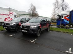 *Toyota Hilux Pick Up with Built in Tachograph Reg: YJ19 YBP, Mileage: 24071