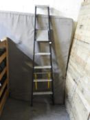 *Zarges Four Tread Aluminium Platform Steps