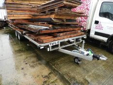 *Tailors Trailers Limited Flatbed Trailer (20ft x 7'2") Serial No. E112007/463473