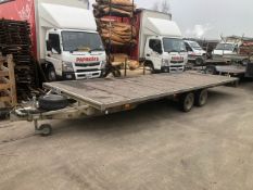 *Tailors Trailers Limited Twin Axel Flat Bed Trailer (20ft x 7'6")