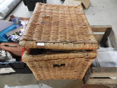 *Wicker Basket and Contents