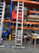 *Zargs NS-Insta 650 Triple Extending Aluminium Ladder