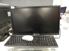 *LG E2442TC LED Monitor with Keyboard and Mice, etc.