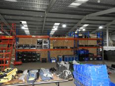 *Three Bays of Pallet Racking Comprising of 4 Uprights and 12 Beams