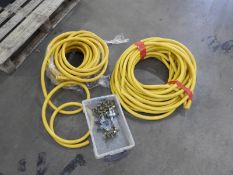 *Two Lengths of Yellow Reinforced Hosepipe and Three Oscillators