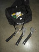 *Toolbag Containing 3 Stanley Fatmax Staplers and Assorted Staples