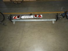 *Replacement Trailer Axle with 5 Stud Hubs