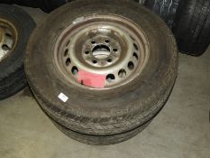 *Two Six Stud Wheels with 235x65R16 Tyres