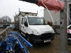 *Iveco Daily Crew Cab 7.5 Tonne Lorry with Bespoke Curtain Side Back and Roof Rack Reg: YX12 AXK