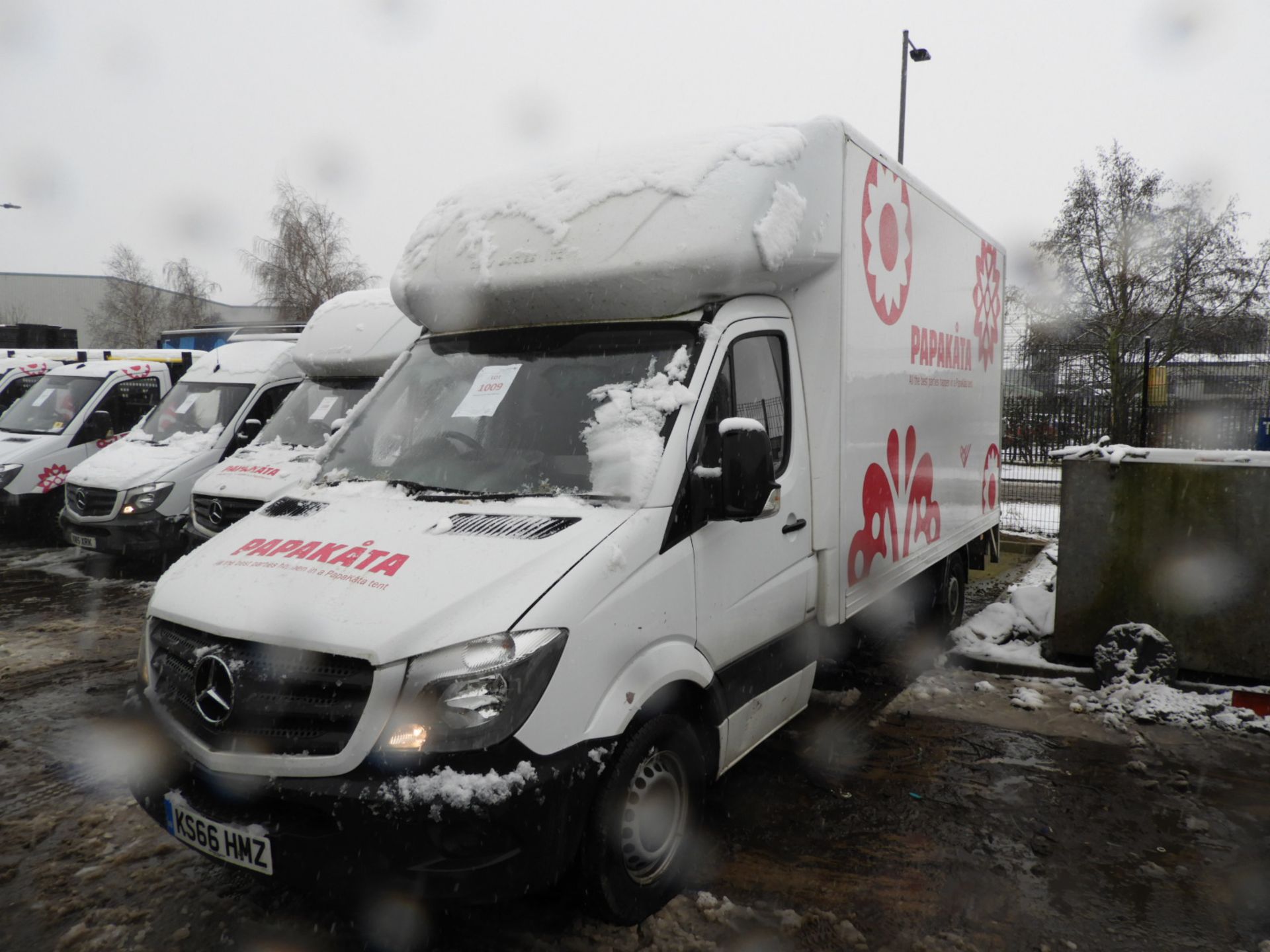 *Mercedes Sprinter Luton Van with Tail Lift Reg: KS66 HMZ, Mileage: 52555 - Image 8 of 14