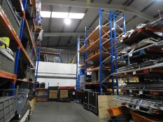 *Two Bays of Pallet Racking Comprising 3 Uprights and 16 Beams
