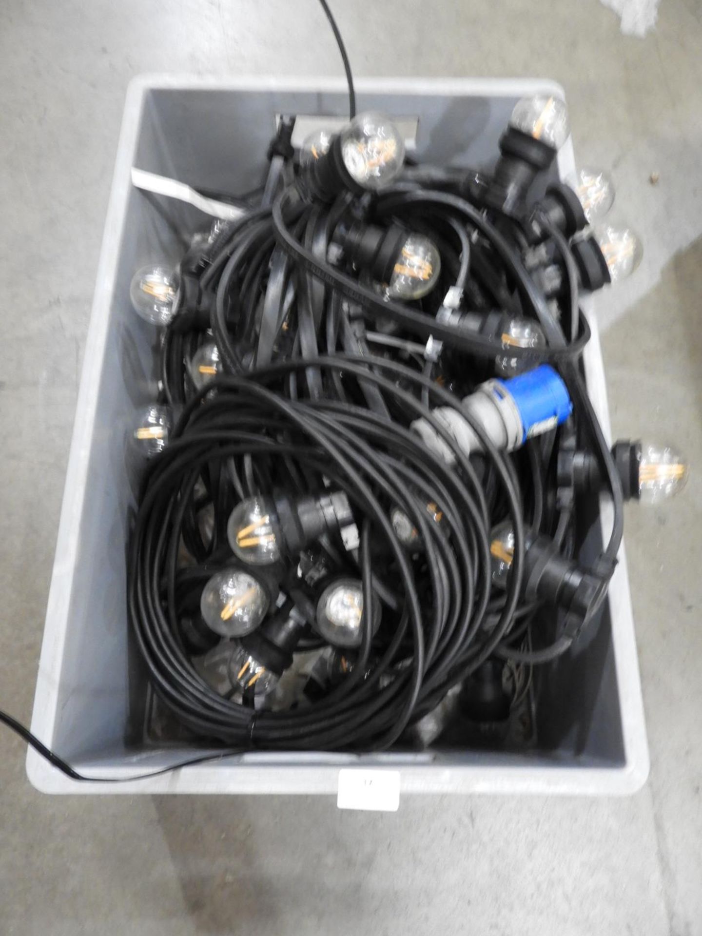 *Three Lengths of LED Festoon Lighting with Power Cable
