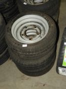 *Three Five Stud Steel Wheels with 195/50x13 Tyre