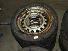 *Three Five Stud Steel Wheels with 195/50x13 Tyre