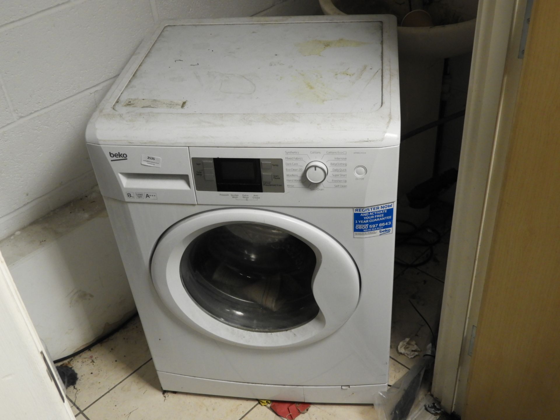 *Beko WMB1243LW Washing Machine