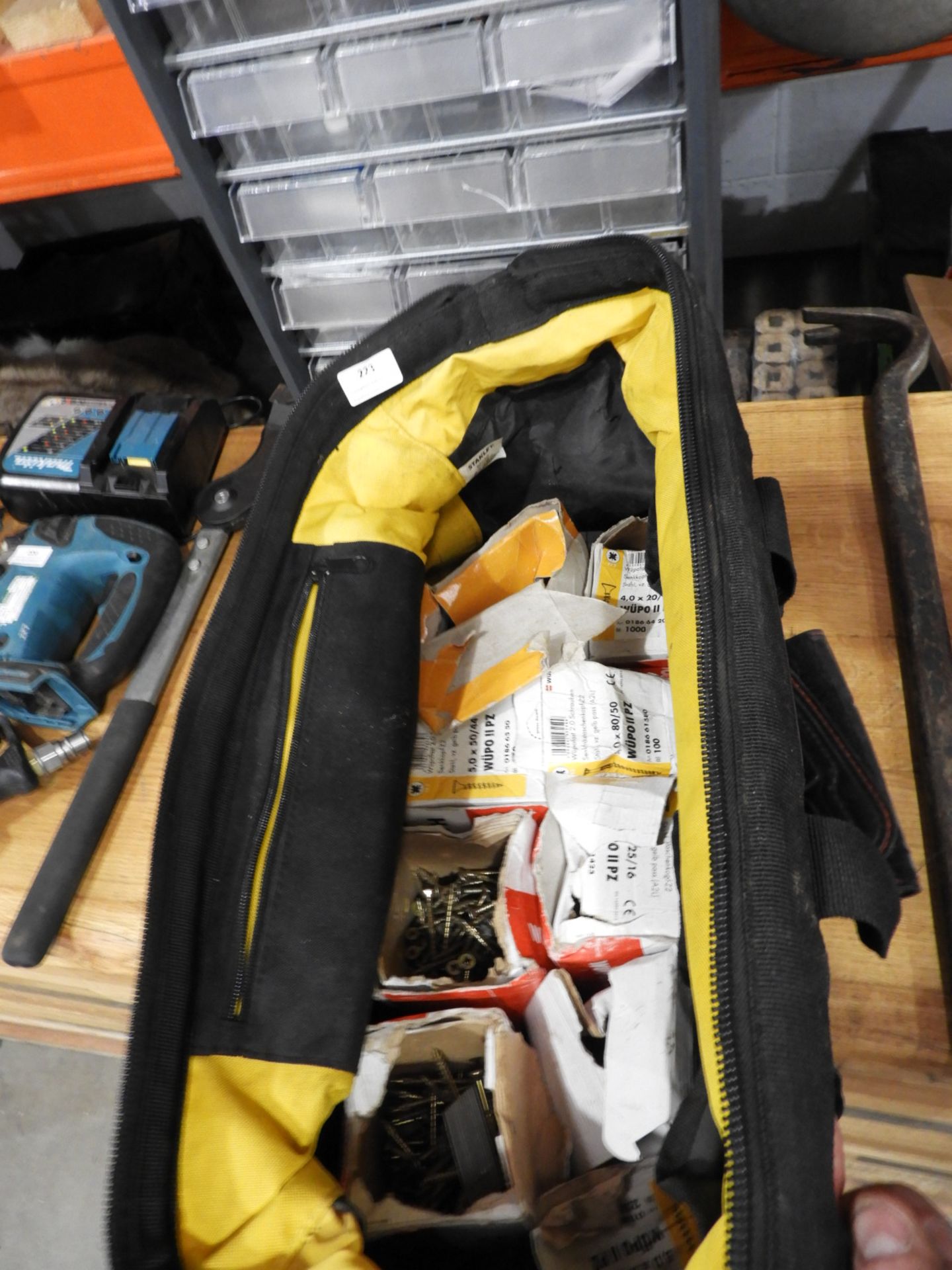 *Stanley Fatmax Toolbag Containing Assorted Tools and Fittings