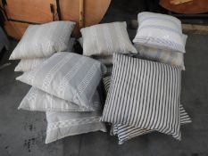 *15 Assorted Duck Feather Cushions