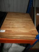 *Five Hardwood Chopping Boards