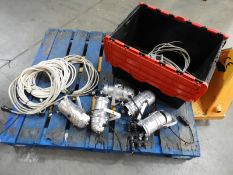 *Box Containing Five Par-30 Cannon Long Polished Lights with E27 LED Bulbs