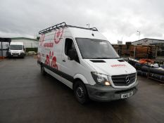 *Mercedes Sprinter Panel Van (Long Wheel Base, High Roof) Reg: KN15 XRK, Mileage: 88127