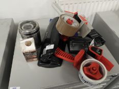 *Various Office Equipment and Sellotape Box Spiders