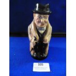Royal Doulton Character Jug of Winston Churchill