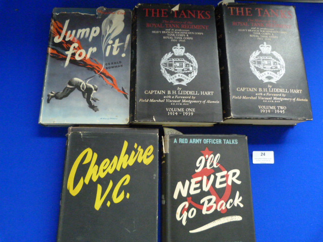 Five Assorted Military Books