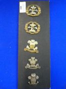 Five Cap Badges