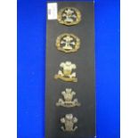 Five Cap Badges