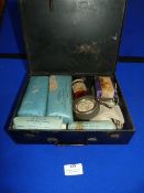 WWII Era First Aid Kit Including Anti-Gas Treatment