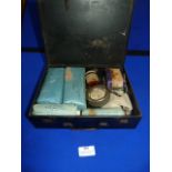 WWII Era First Aid Kit Including Anti-Gas Treatment