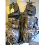 Digicam Assault Vest with Integrated CamelBak