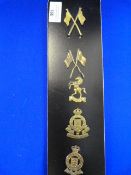 Five Army Cap Badges