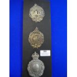 Three Scottish Cap Badges