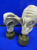 Two Cold War Era Russian Gas Masks