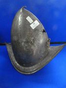 Morion Cabasset Helmet with Period Engraving