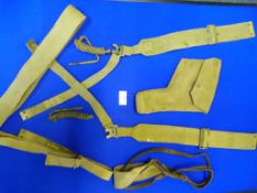 Quantity of Webbing Equipment Including Holster, Shoulder Straps and 303 Pull Throughs