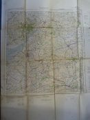 German Map of Wiltshire and Gloucestershire dated 1943