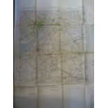 German Map of Wiltshire and Gloucestershire dated 1943