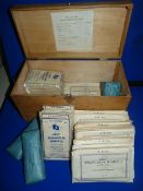 Box of Assorted Bandages and Dressing (some dated 1939)