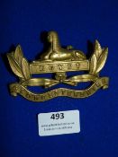 Gloucester Regiment Shako Plate