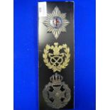 Three Large Cap Badges