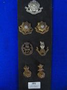 Seven Assorted British Cap Badges