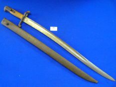 1878 St Etienne Chassepot Bayonet