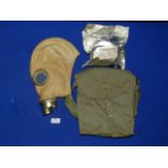 NATO Gas Mask with Bag and Filter